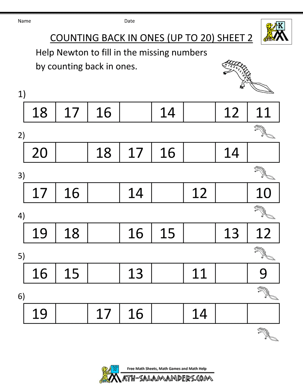 Kindergarten Counting Worksheets Sequencing To 25 Kindergarten Counting Worksheets Sequencing To 25