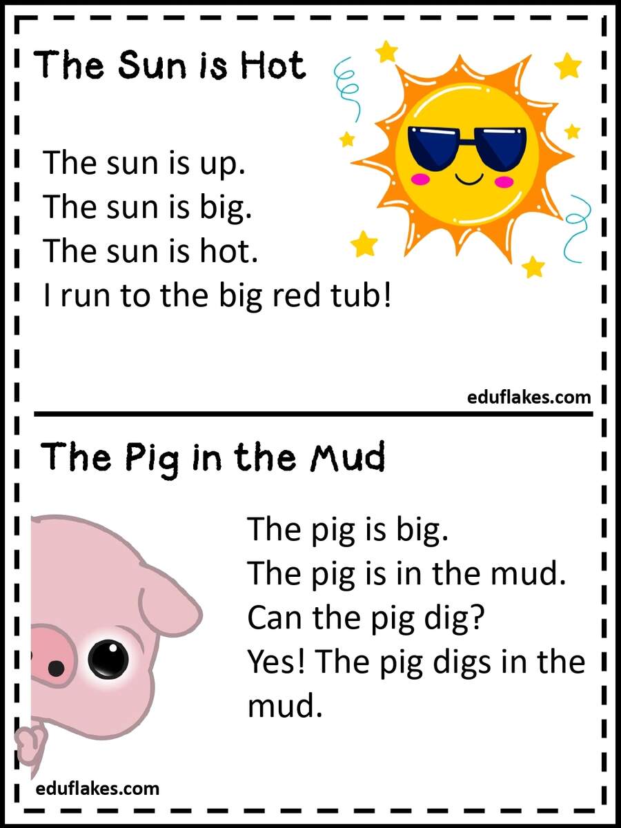 Kindergarten CVC Reading Passages Free PDF Eduflakes Kindergarten CVC Reading Passages Free PDF Eduflakes