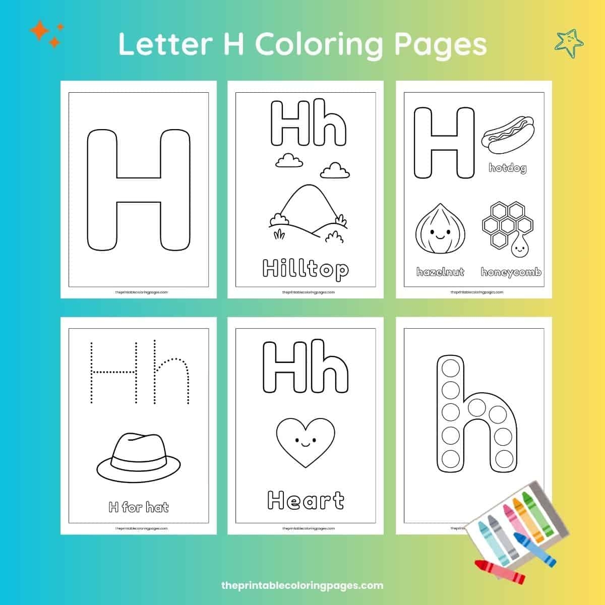 Letter H Coloring Pages For Kids The Printable Coloring Pages Letter H Coloring Pages For Kids The Printable Coloring Pages