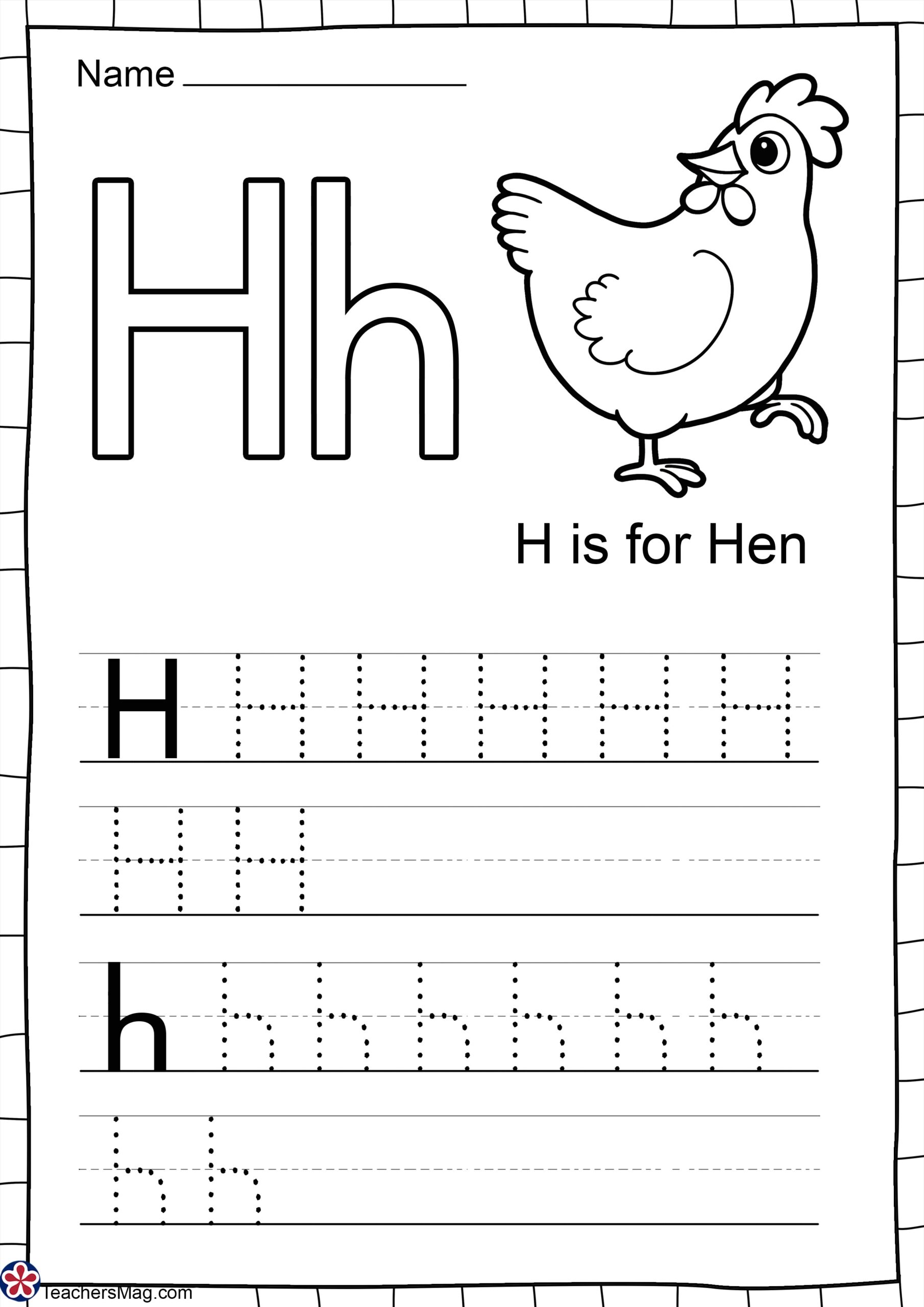 Letter H Preschool Printables Preschool Mom