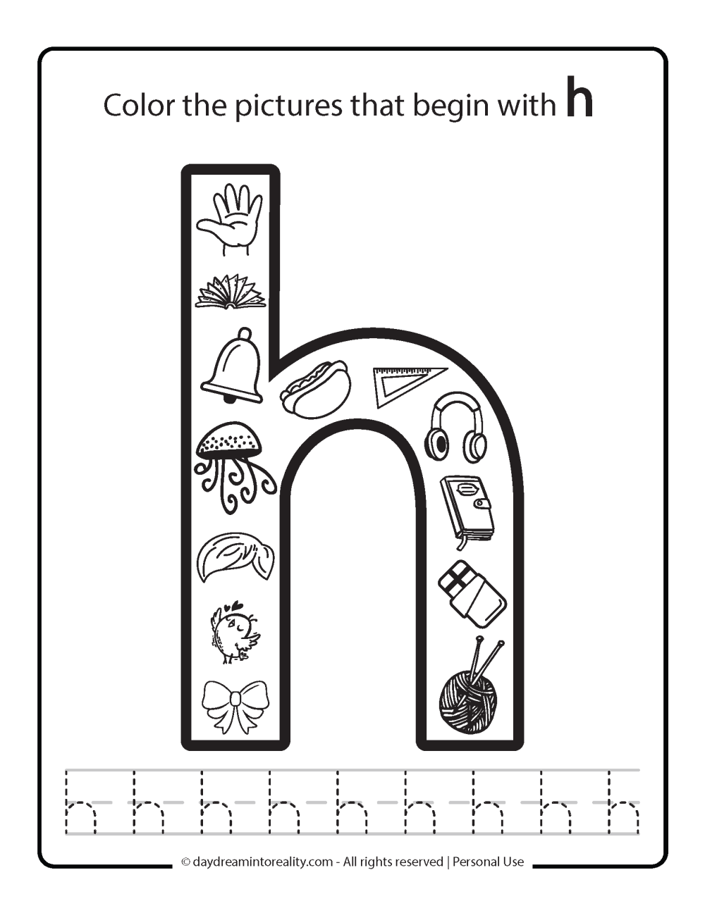 Letter H Worksheets 55 Free PDF Printables Daydream Into Reality Letter H Worksheets 55 Free PDF Printables Daydream Into Reality