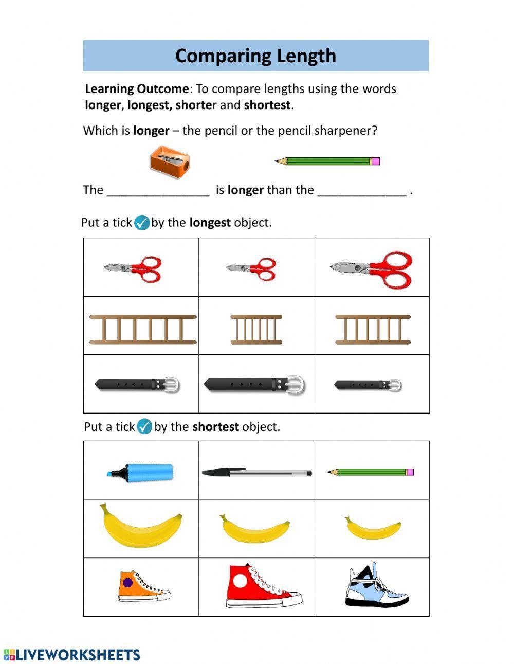 Longest Shortest Worksheet Worksheets Library Longest Shortest Worksheet Worksheets Library