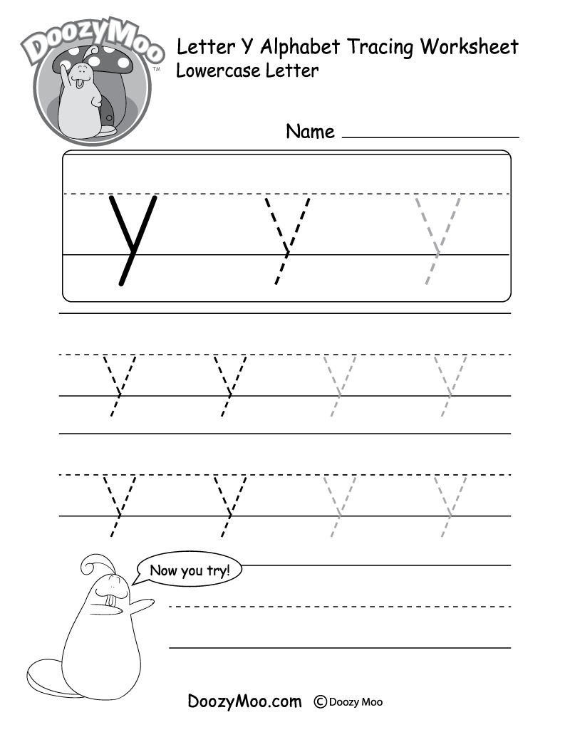 Tracing Letter Y Stock Vector Images Alamy
