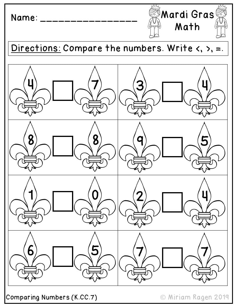 MARDI GRAS MATH WITH A FREEBIE OXBOX TEACHING