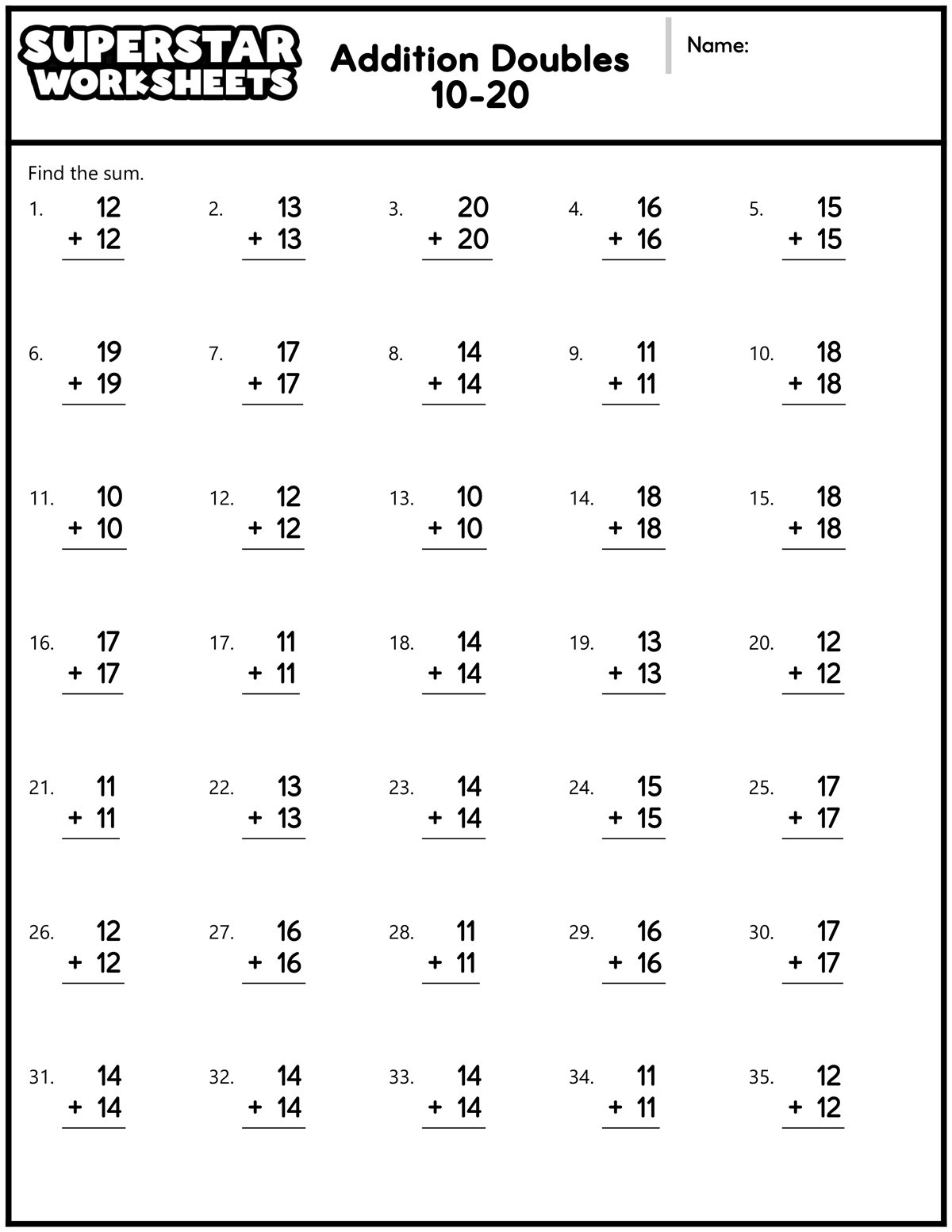FREE Printable 4th Grade Math Worksheets Pdf