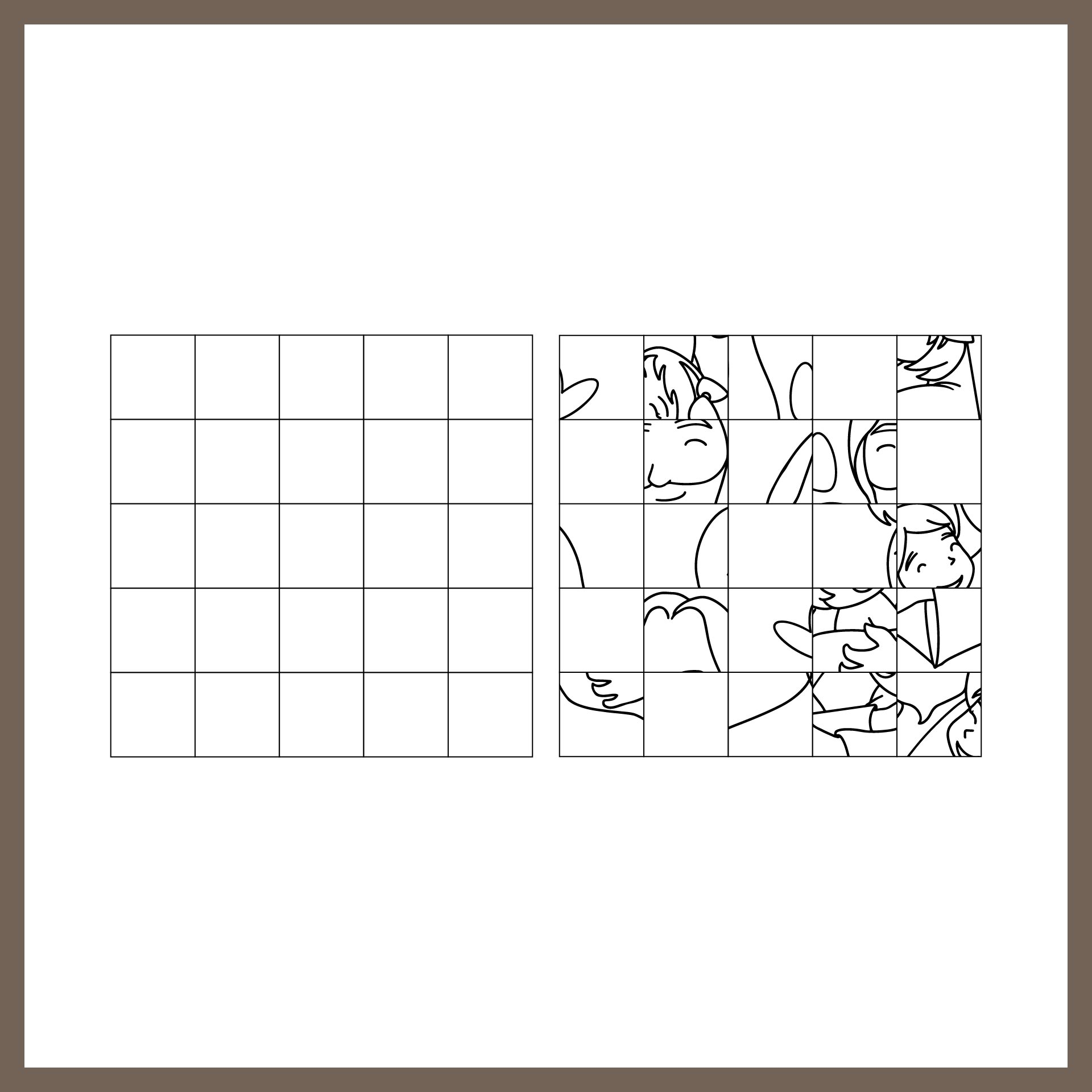 Mystery Grid Drawing Worksheets 15 Free PDF Printables Printablee
