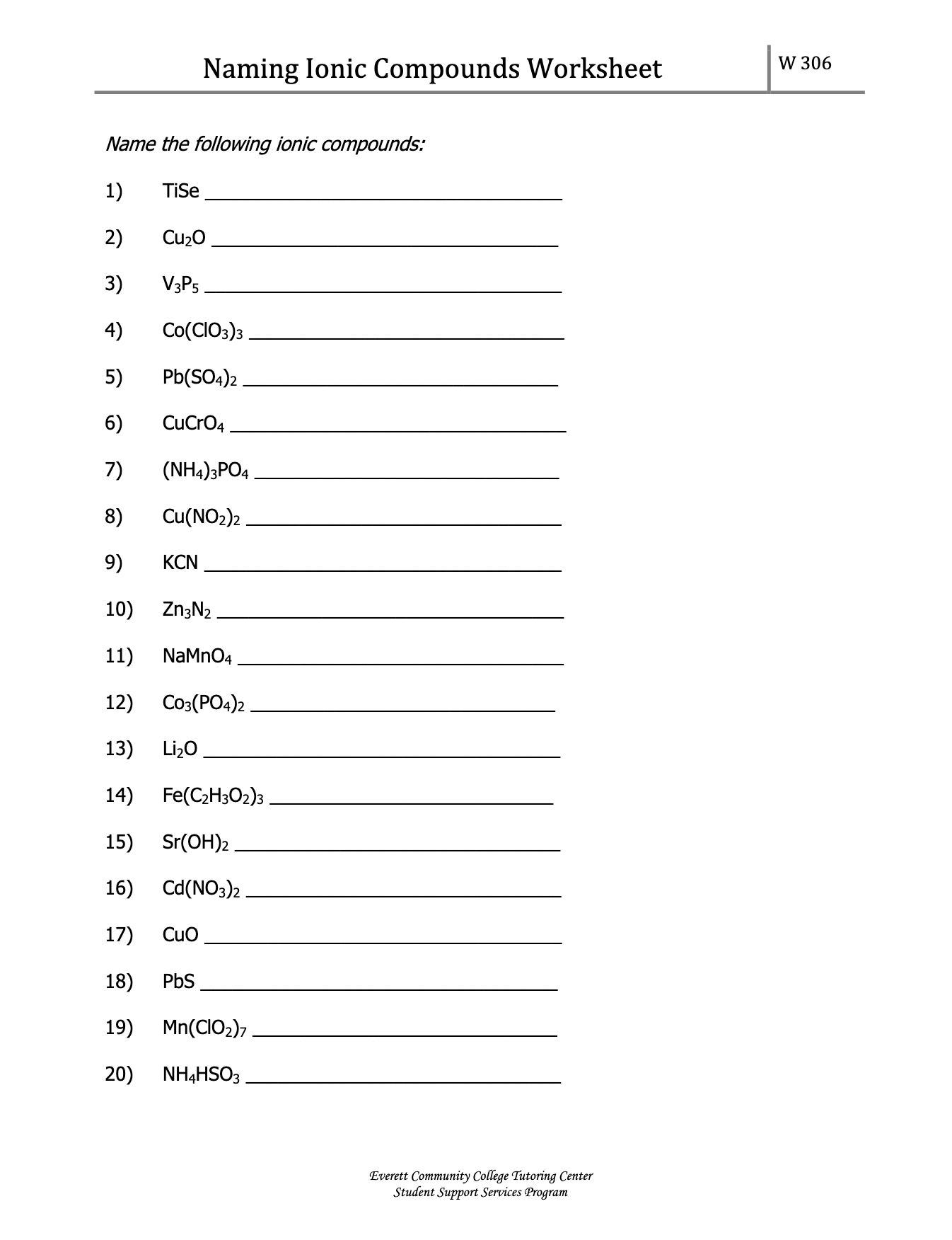 Naming Ionic Compounds Worksheets Practice Naming And Writing Formulas CompoundWorksheets Naming Ionic Compounds Worksheets Practice Naming And Writing Formulas CompoundWorksheets