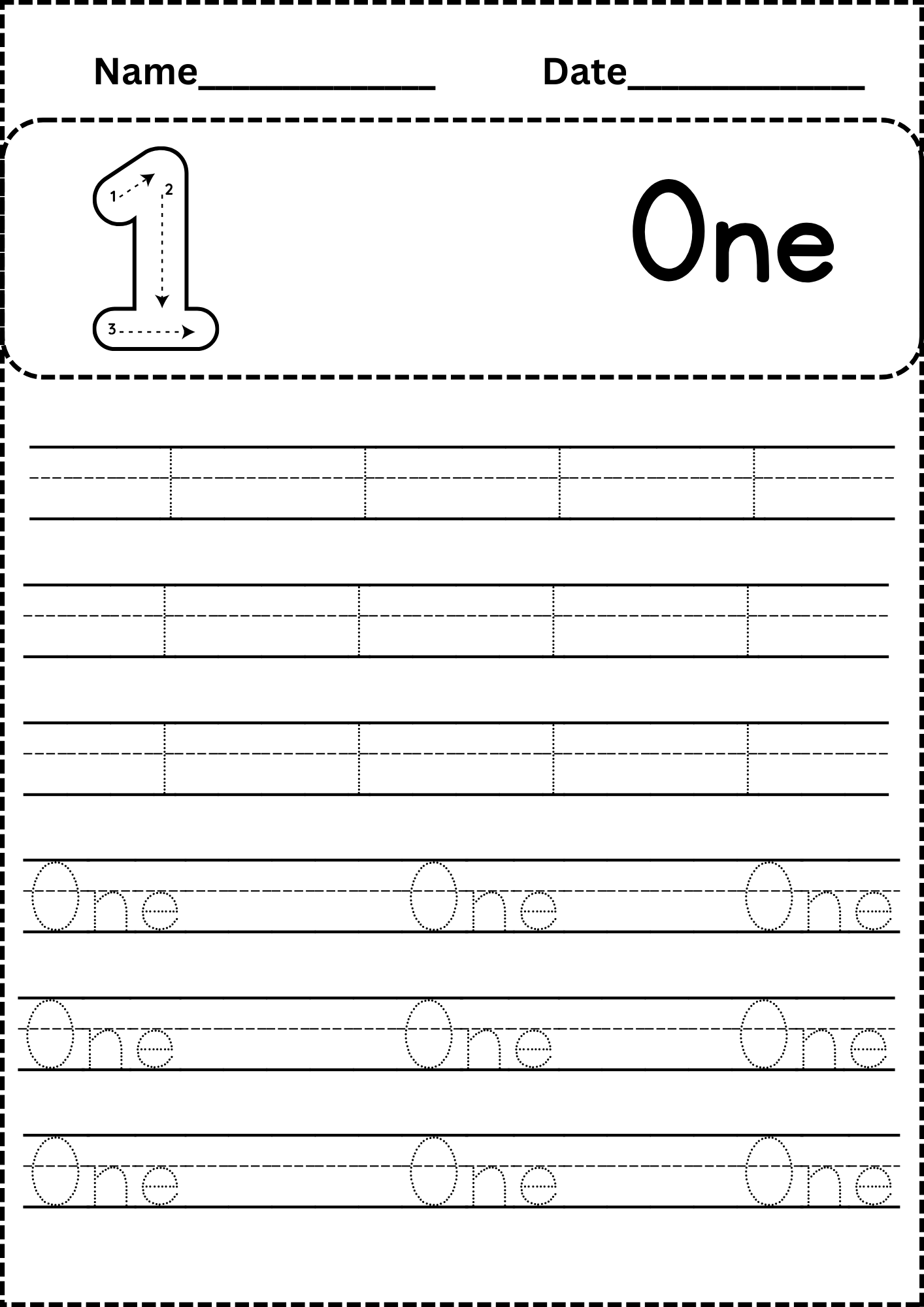 Number Tracing Worksheets 1 10 Free Fun And Engaging Learning For Kids Number Tracing Worksheets 1 10 Free Fun And Engaging Learning For Kids