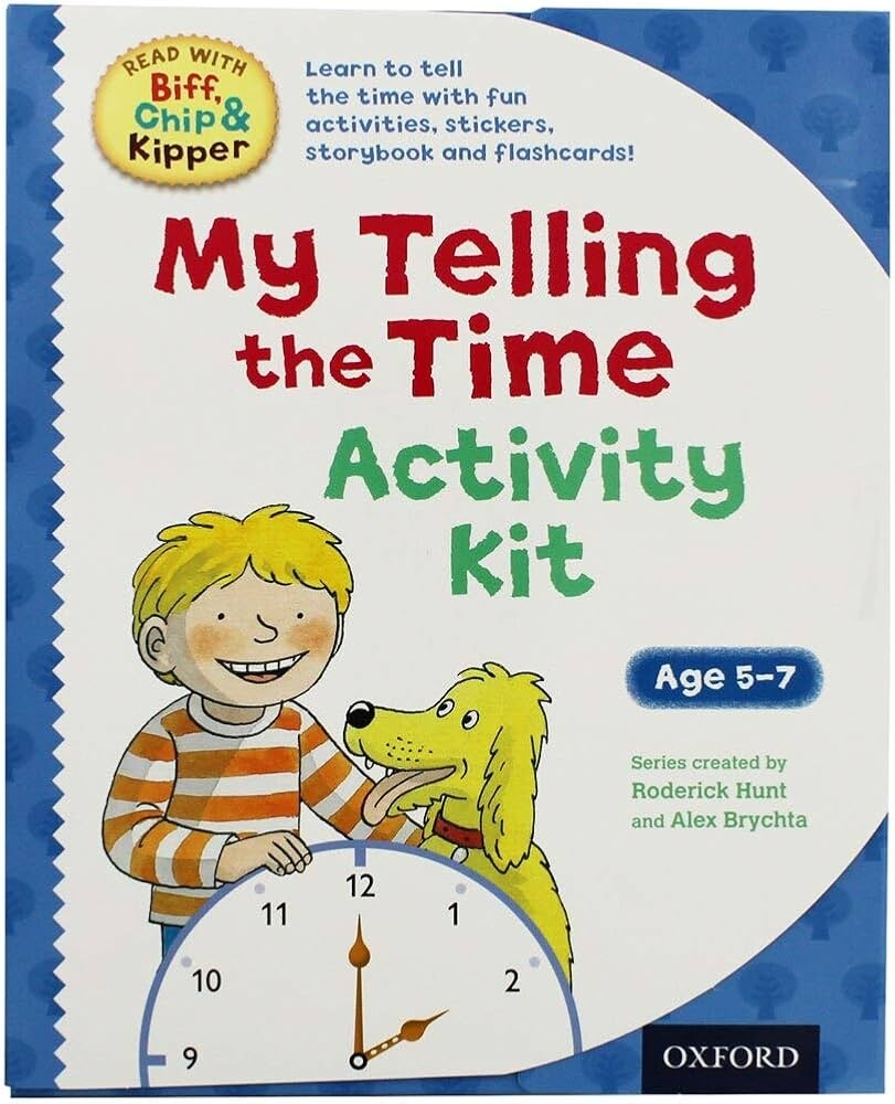 Oxford Reading Tree Read With Biff Chip Kipper My Telling The Time Activity Kit 9780192749406 Amazon Books