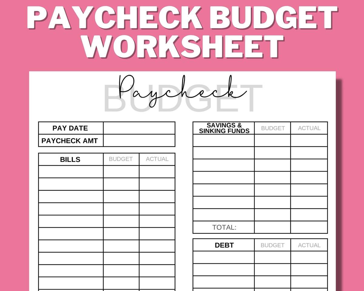 PAYCHECK BUDGET PRINTABLE Budget Worksheet Budget Binder Weekly Biweekly Monthly Zero Based Budget Budget Mom A4 Us Letter Etsy Ireland PAYCHECK BUDGET PRINTABLE Budget Worksheet Budget Binder Weekly Biweekly Monthly Zero Based Budget Budget Mom A4 Us Letter Etsy Ireland