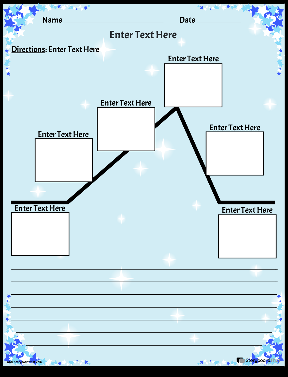 Free Plot Diagram Worksheet Template To Edit Online