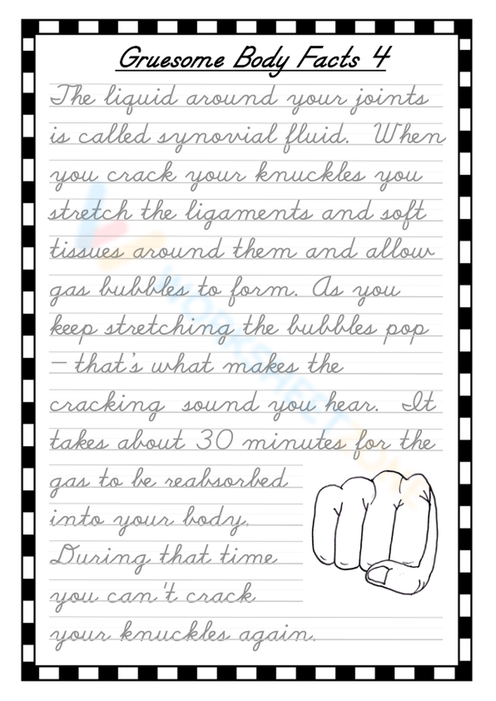 Printable 4th Grade Handwriting Worksheets Free Custom Printable Handwriting Worksheet Templates Canva