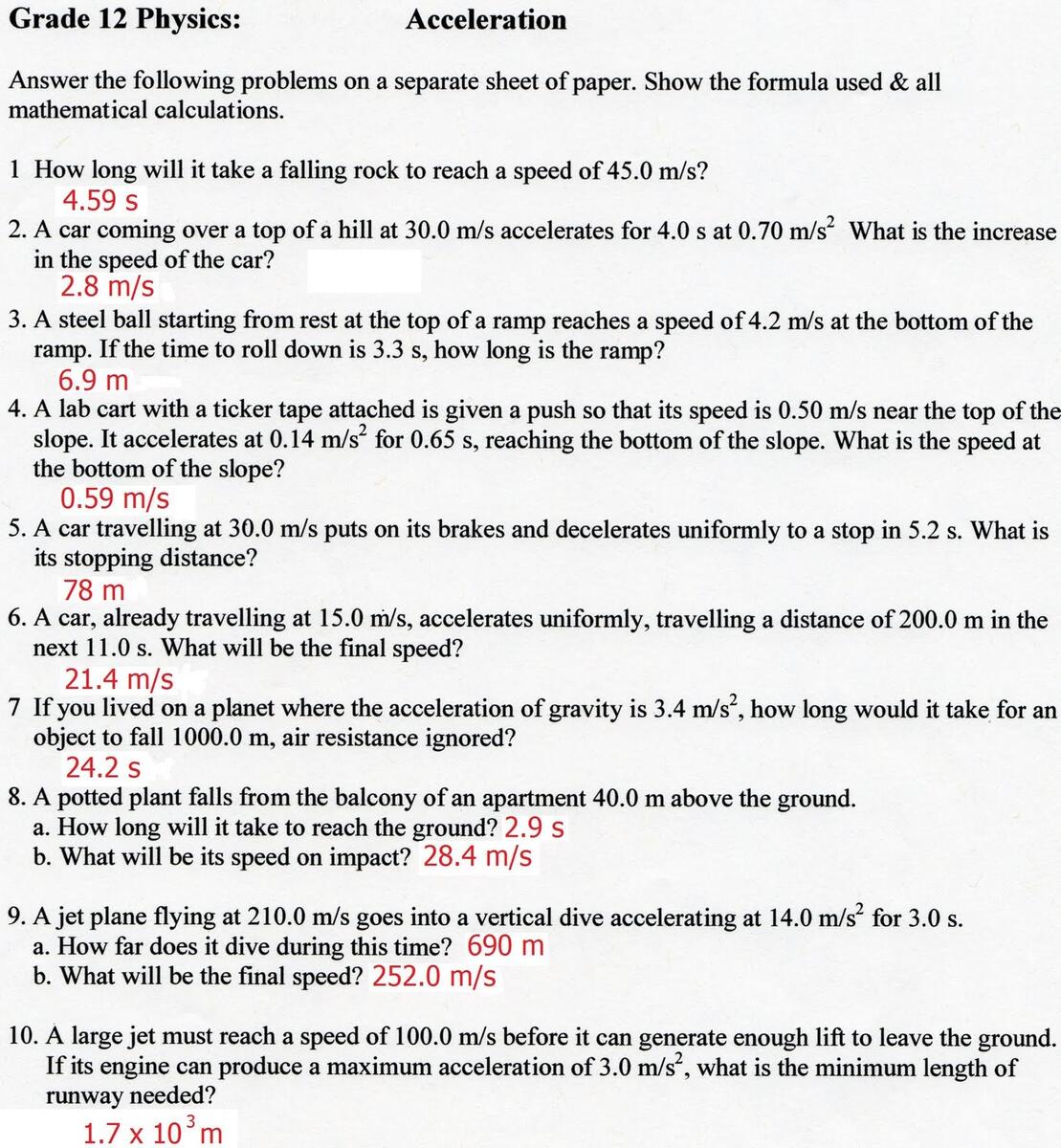Printable 8th Grade Forces Motion Machines Worksheets Download