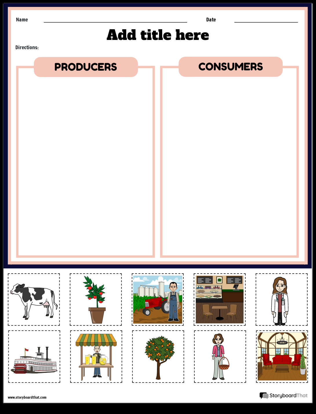 Producers Consumers Worksheets Free Ecology Activities Producers Consumers Worksheets Free Ecology Activities