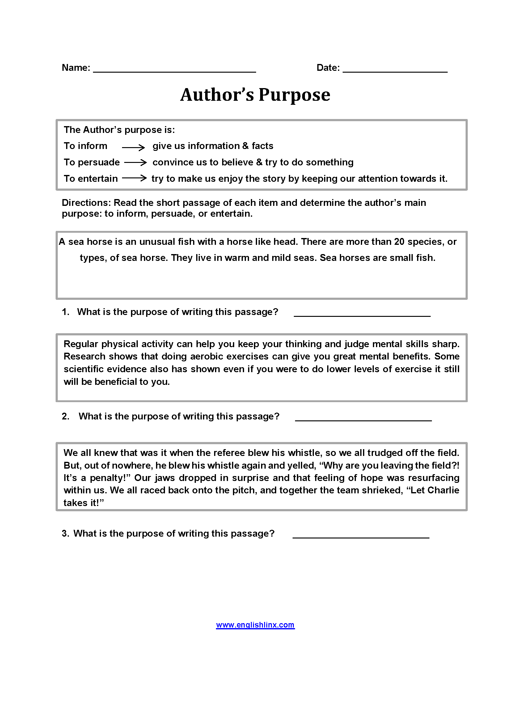 Reading Comprehension Worksheets Free Printable Practice For All Grades Reading Comprehension Worksheets Free Printable Practice For All Grades