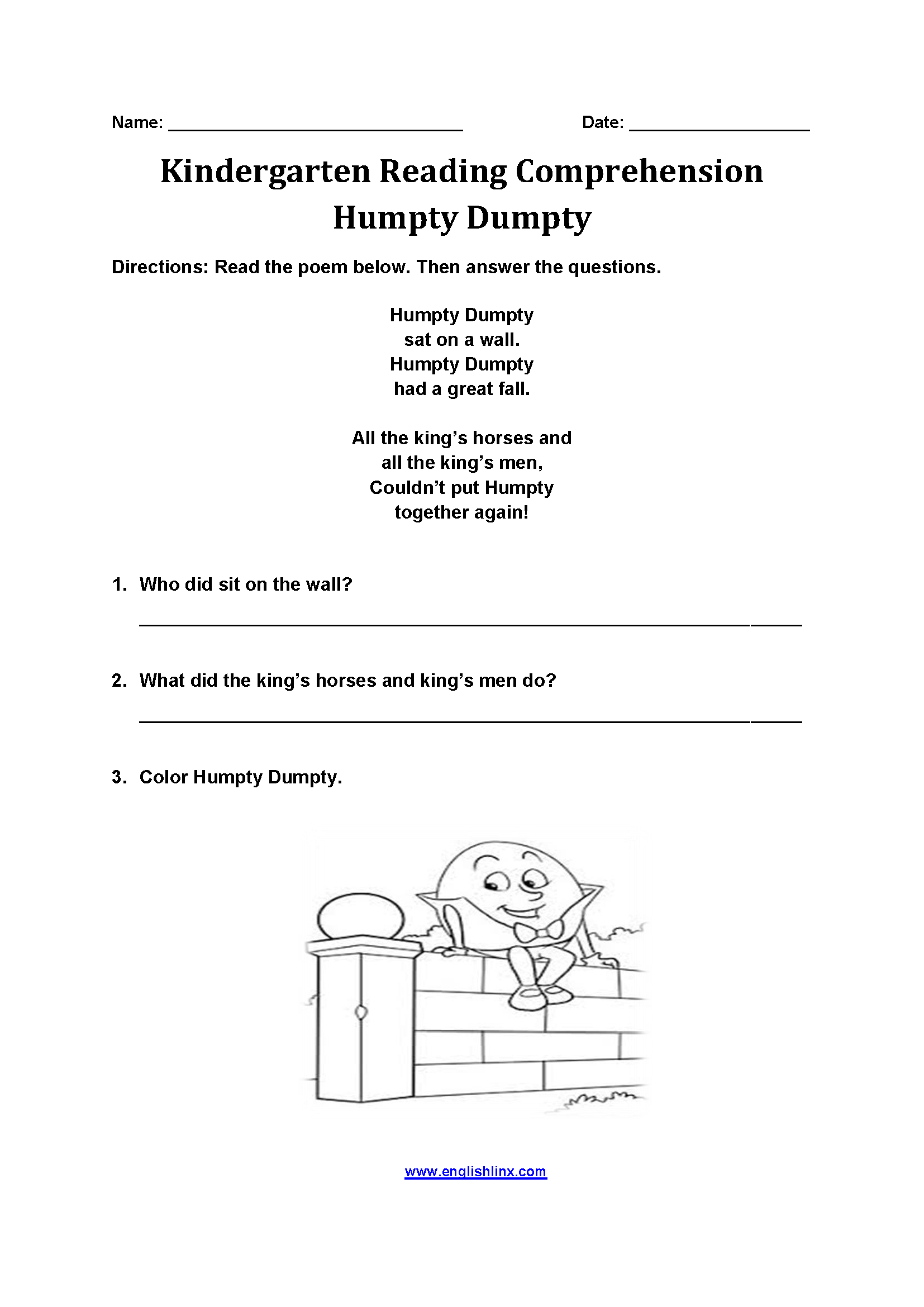 18 Wh Questions Reading Comprehension Worksheets Free PDF At Worksheeto