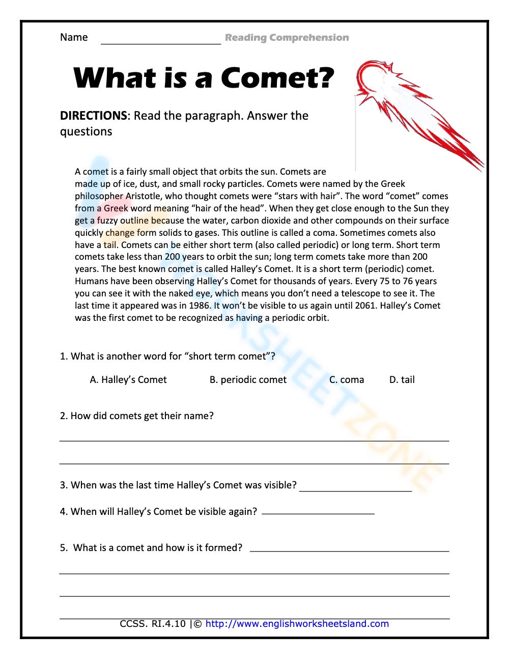 Reading Informational Text Worksheets Text Features Worksheet Worksheets Library Free Reading Comprehension Worksheets For Grades 1 12 ReadTheory