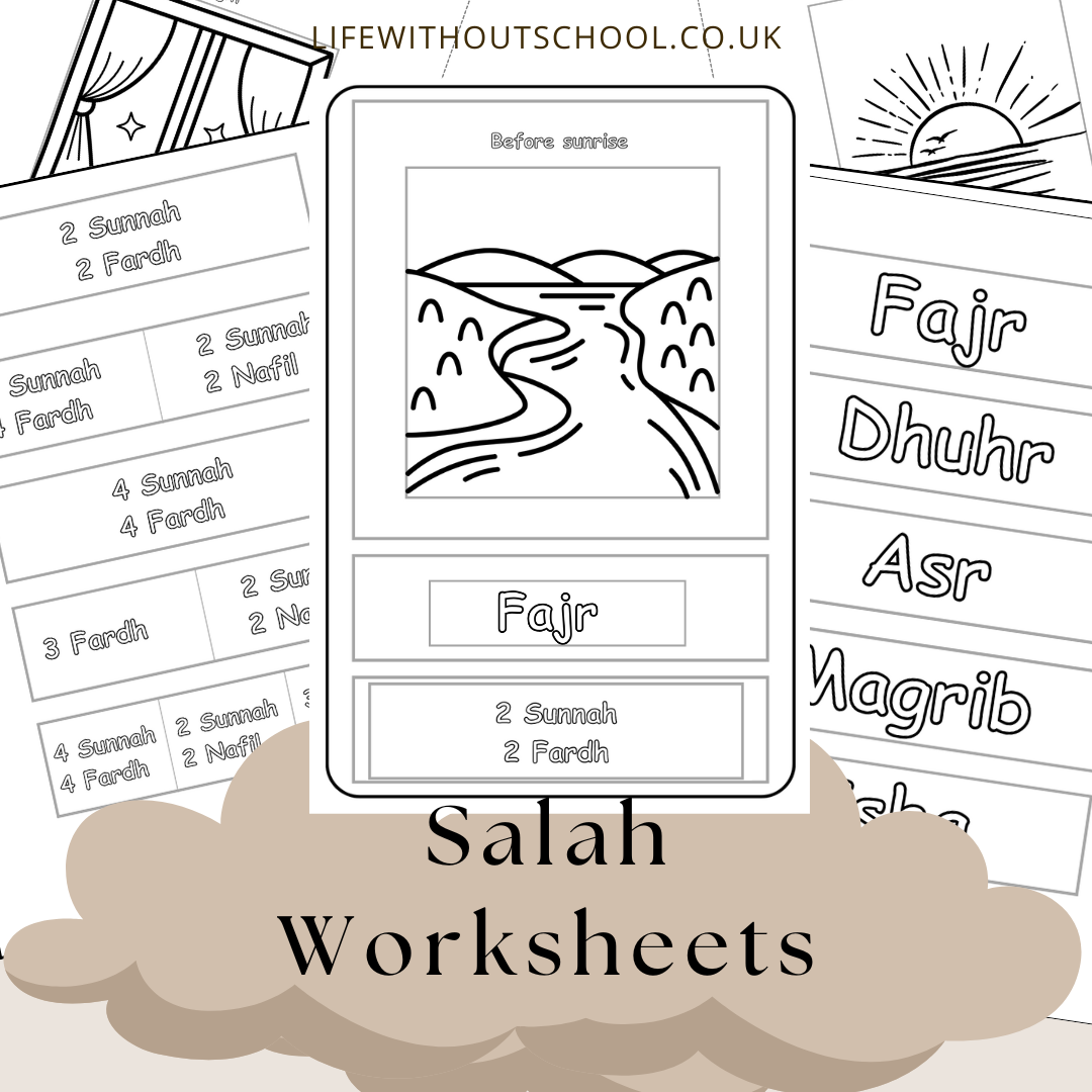 Salah Worksheets For Kids Life Without School Salah Worksheets For Kids Life Without School