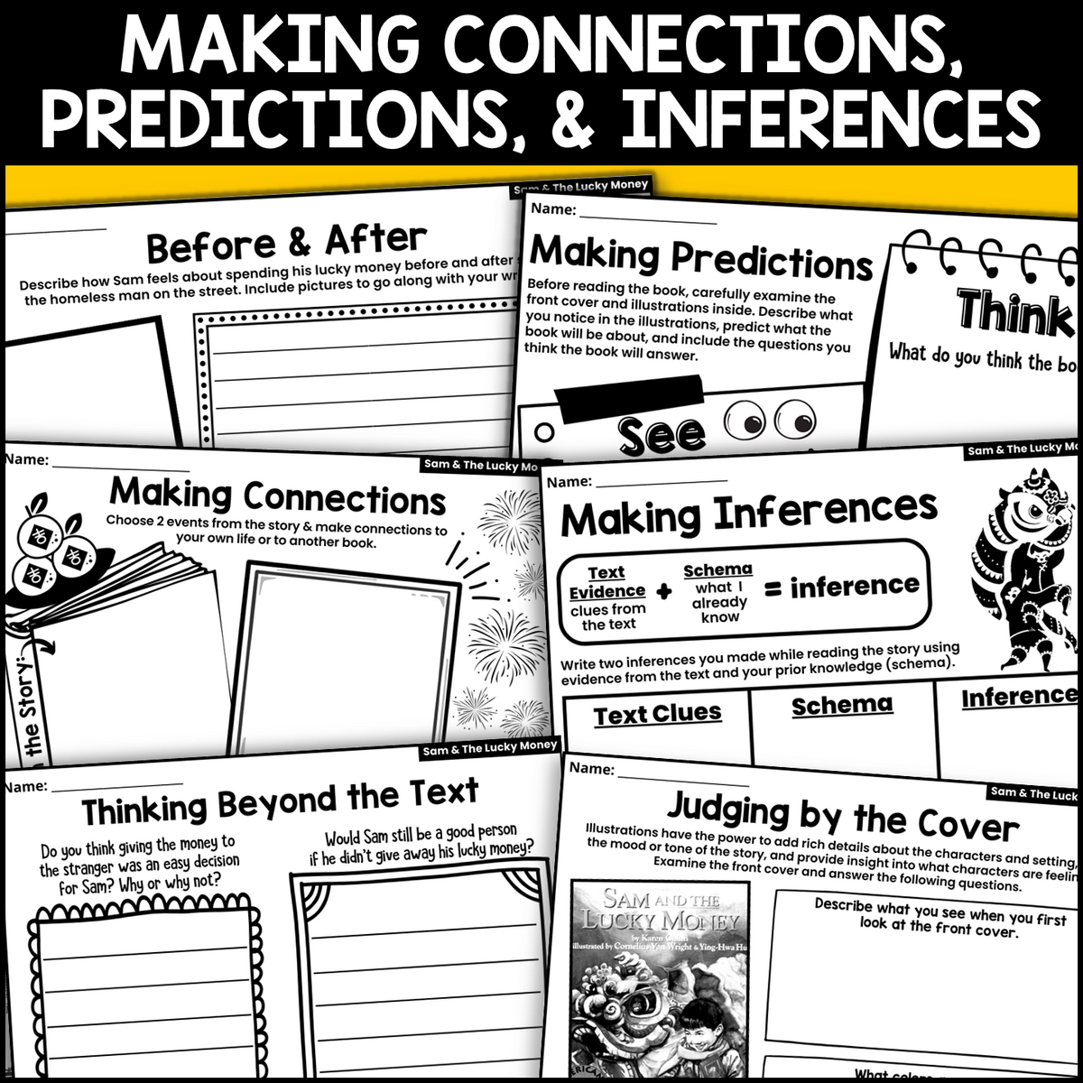 Sam And The Lucky Money Interactive Read Aloud Activities Classful