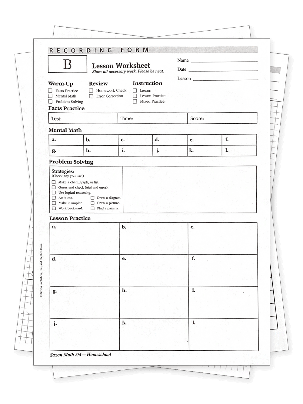 Saxon Math Intermediate 5 Comp Homeschool Kit Worksheets Library Saxon Math Intermediate 5 Comp Homeschool Kit Worksheets Library