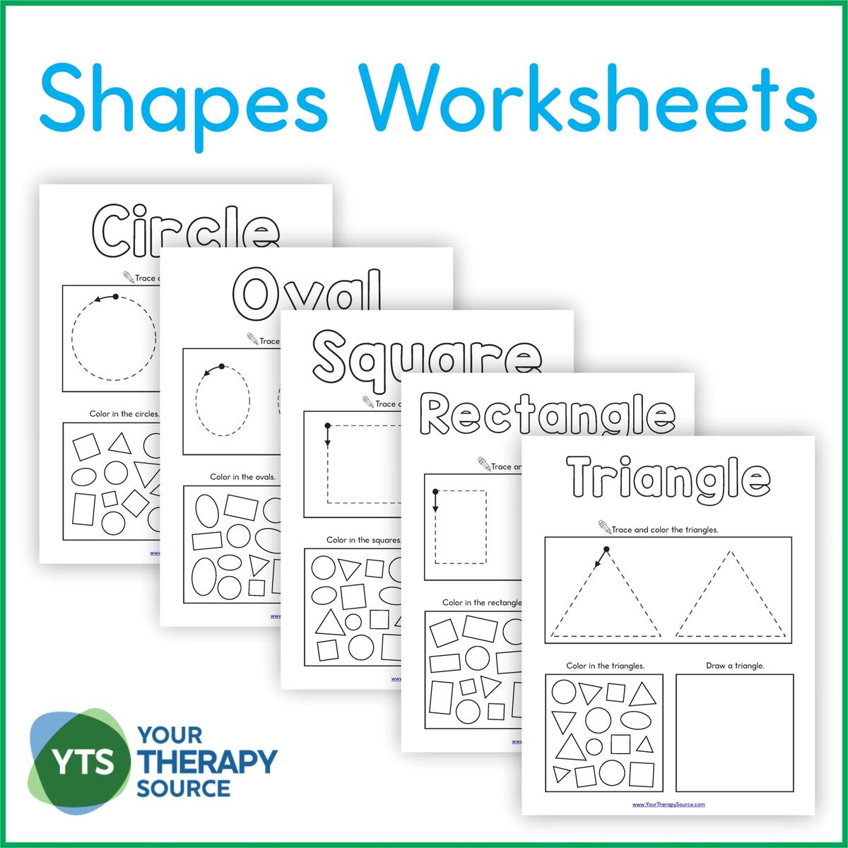 Shapes Worksheet Preschool Free Printables Your Therapy Source Shapes Worksheet Preschool Free Printables Your Therapy Source