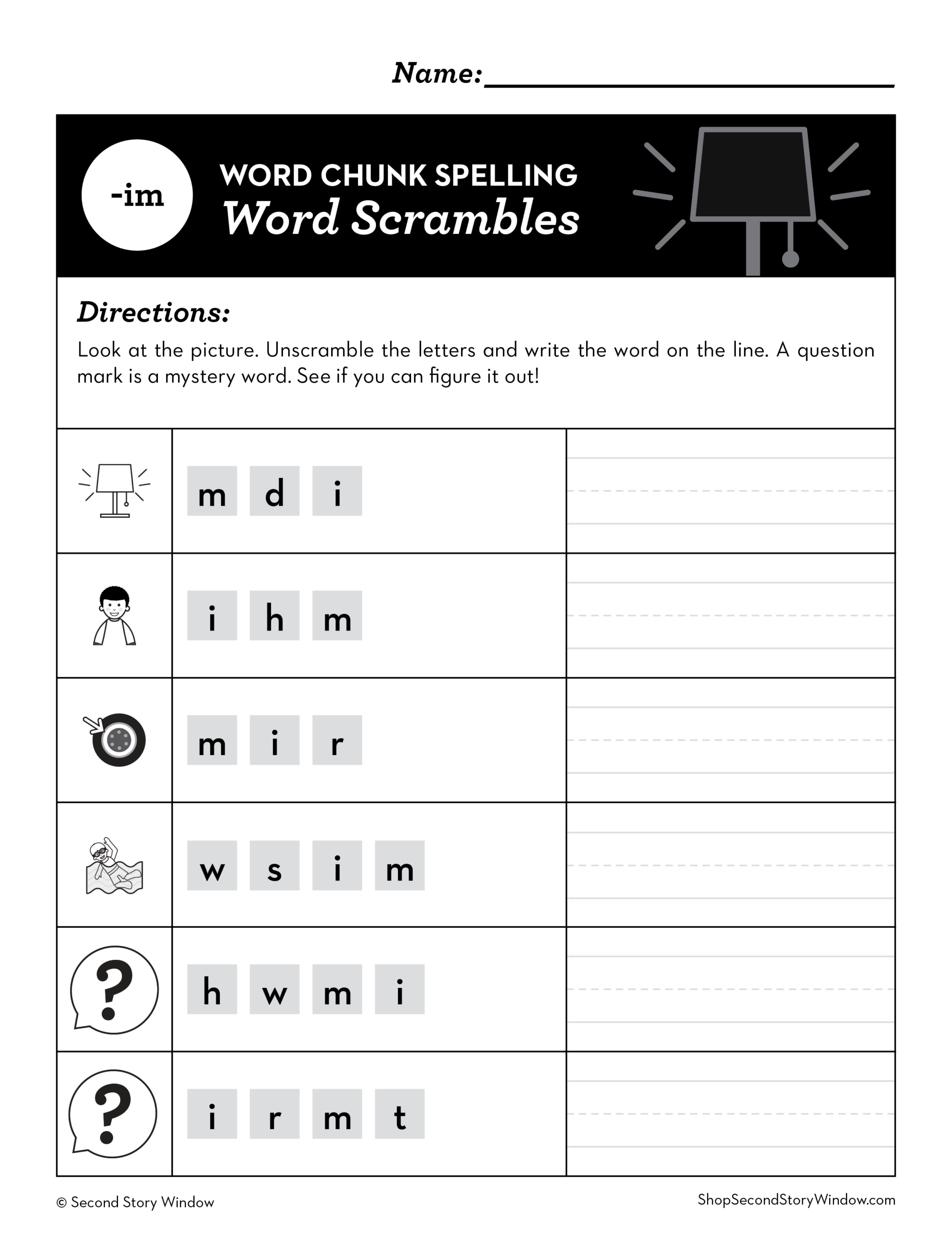 Short Vowel CVC Word Family Worksheets Bundle No Prep Word Work Printable Packets Second Story Window Short Vowel CVC Word Family Worksheets Bundle No Prep Word Work Printable Packets Second Story Window