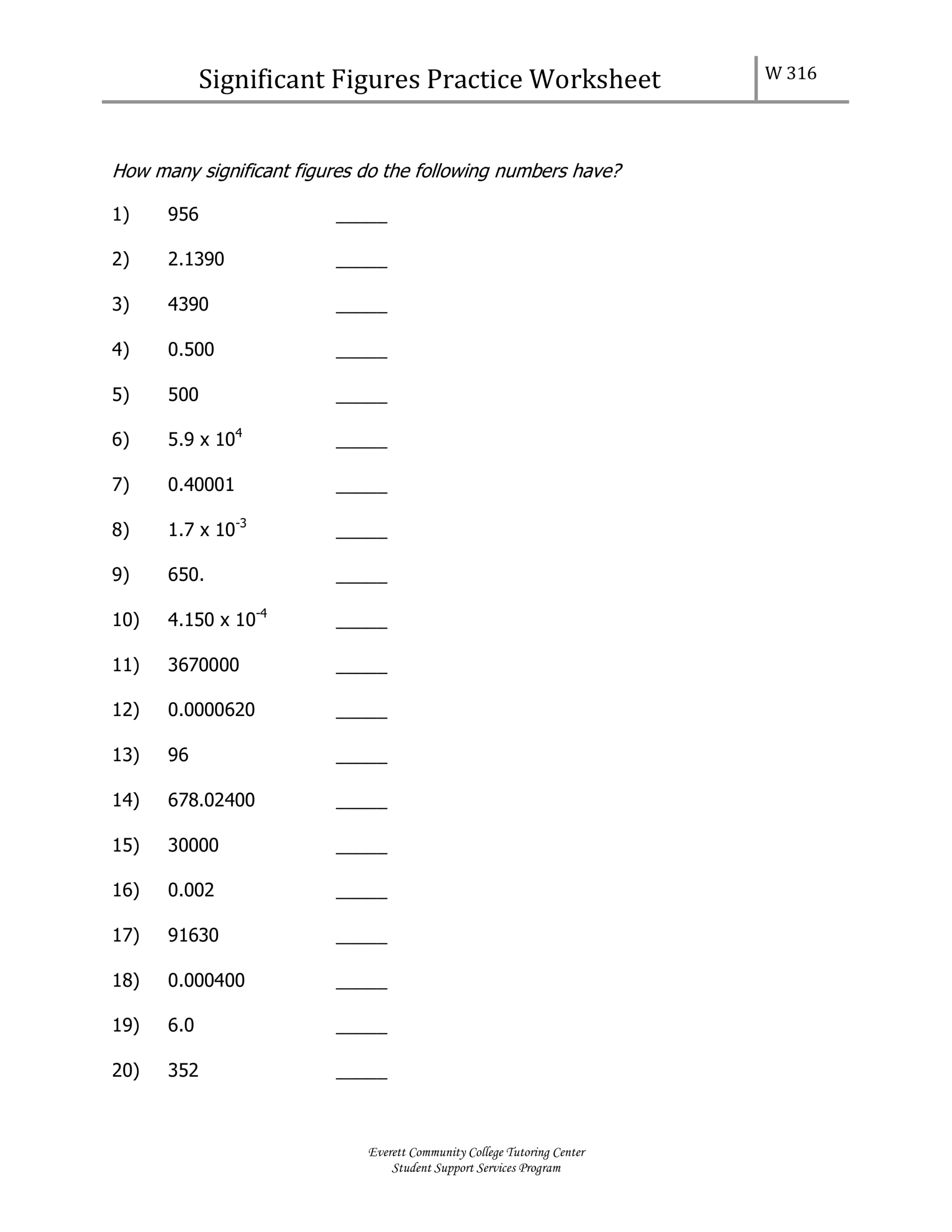 Significant Figures Worksheets Math Monks Worksheets Library Significant Figures Worksheets Math Monks Worksheets Library