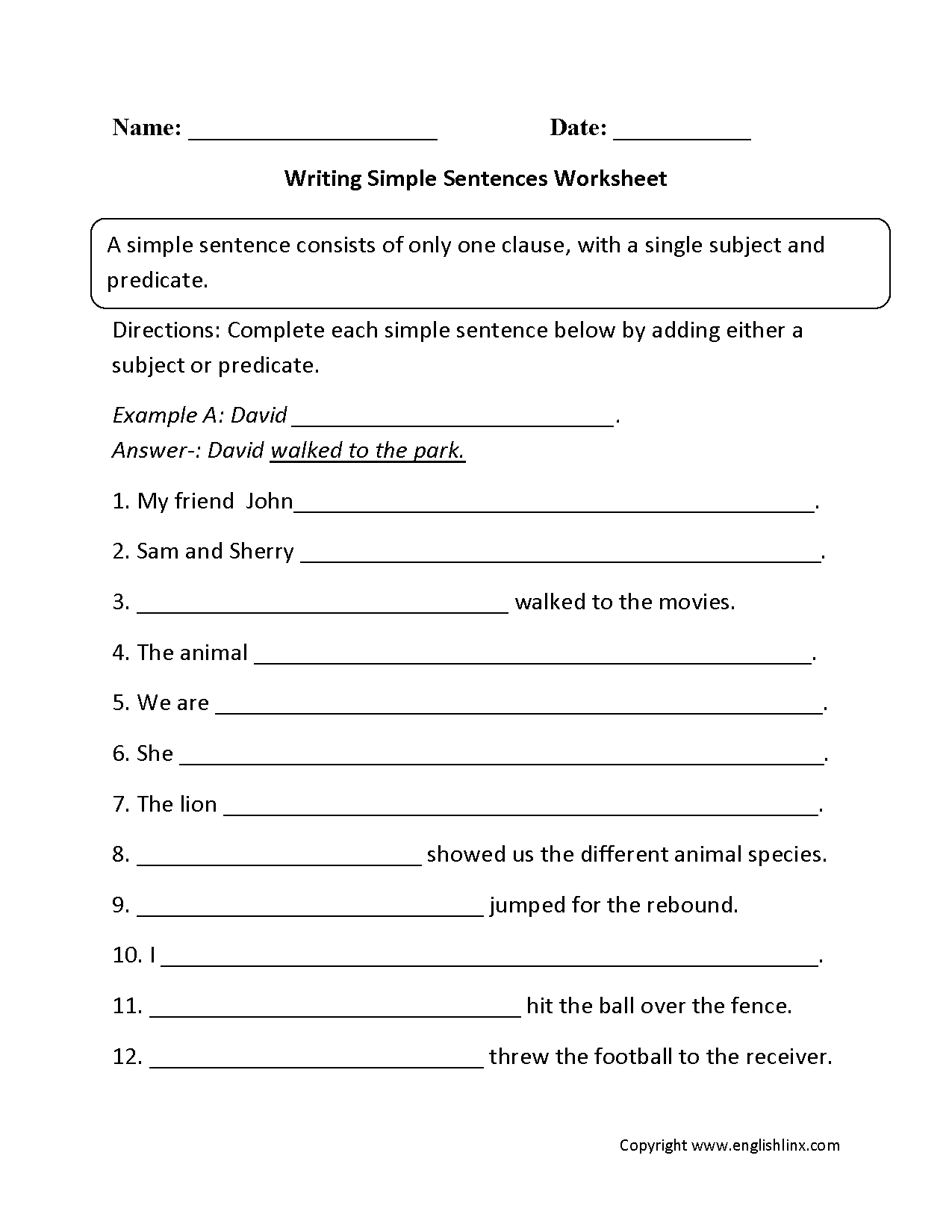 5th Grade Writing Worksheets Letter Writing Worksheet