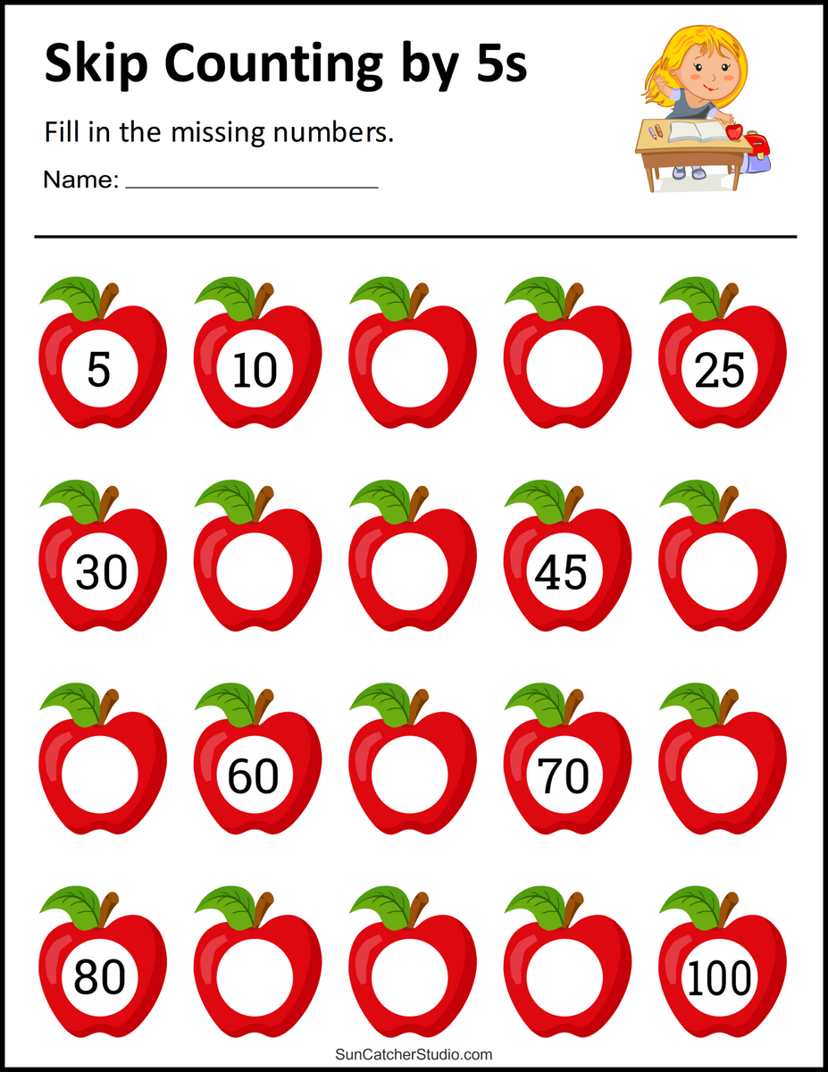 Skip Counting Worksheets And Charts Free Printables Lettering SVG Files Tools Apps Skip Counting Worksheets