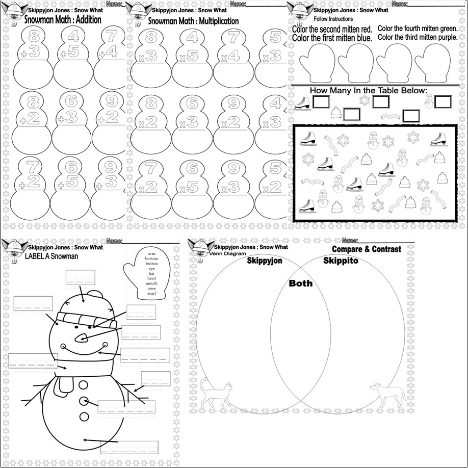 Skippyjon Jones Snow What Winter Book Study Companion Reading Comprehension Quiz Classful Skippyjon Jones Snow What Winter Book Study Companion Reading Comprehension Quiz Classful