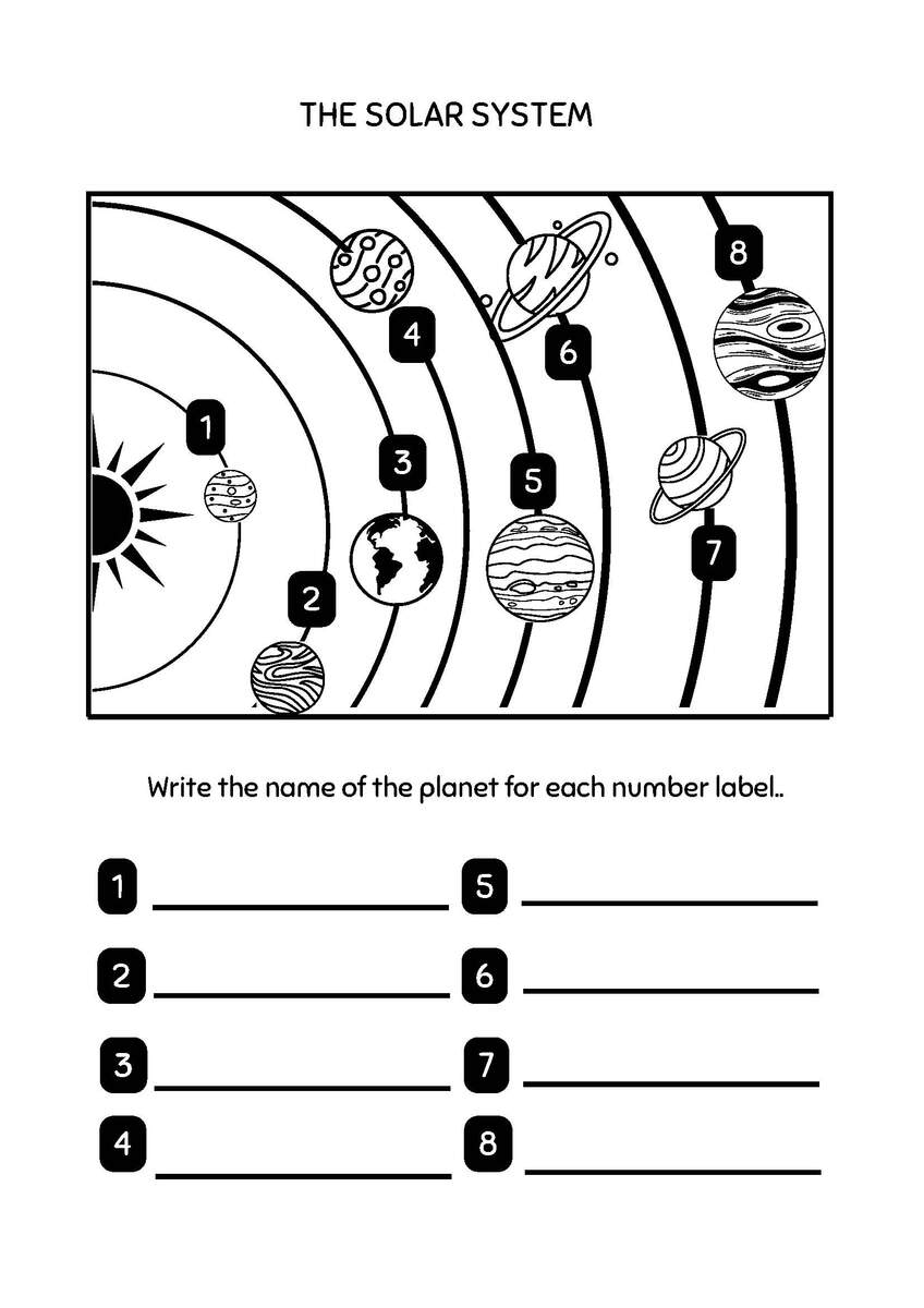 Space Science Worksheets For Kids 3rd 4th Grade With Answer Key Made By Teachers Free Science Worksheets For Grade 3 The Learning Apps