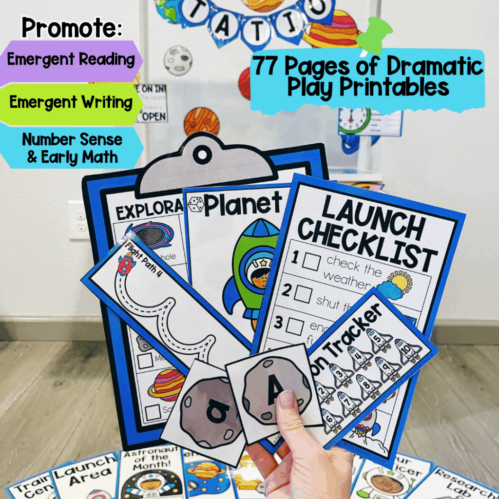 Space Station Dramatic Play Printables To Blast Off Into Learning The Mountain Teacher Space Station Dramatic Play Printables To Blast Off Into Learning The Mountain Teacher