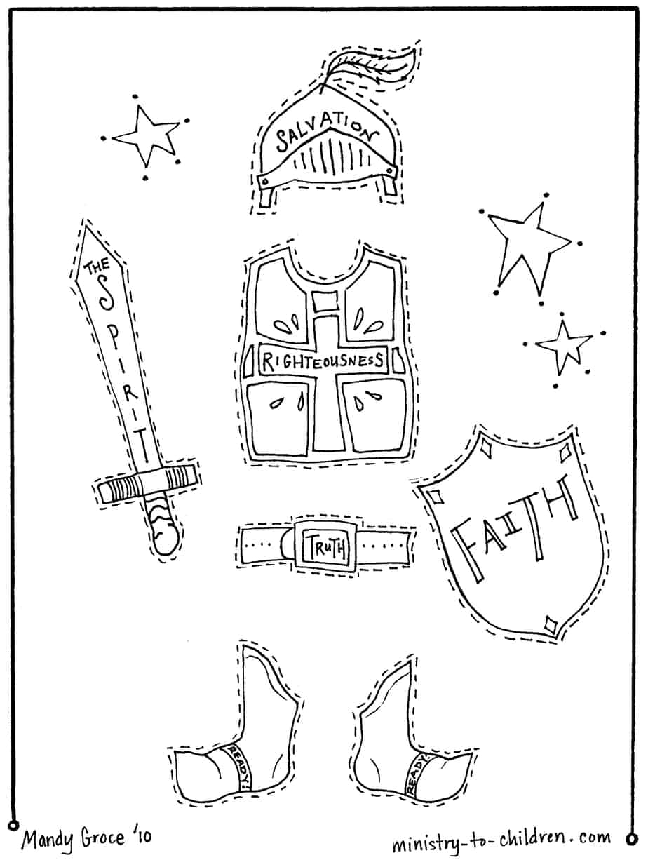 The Armor Of God Ephesians 6 Sunday School Lesson Ministry To Children Armor Of God Victory Kids
