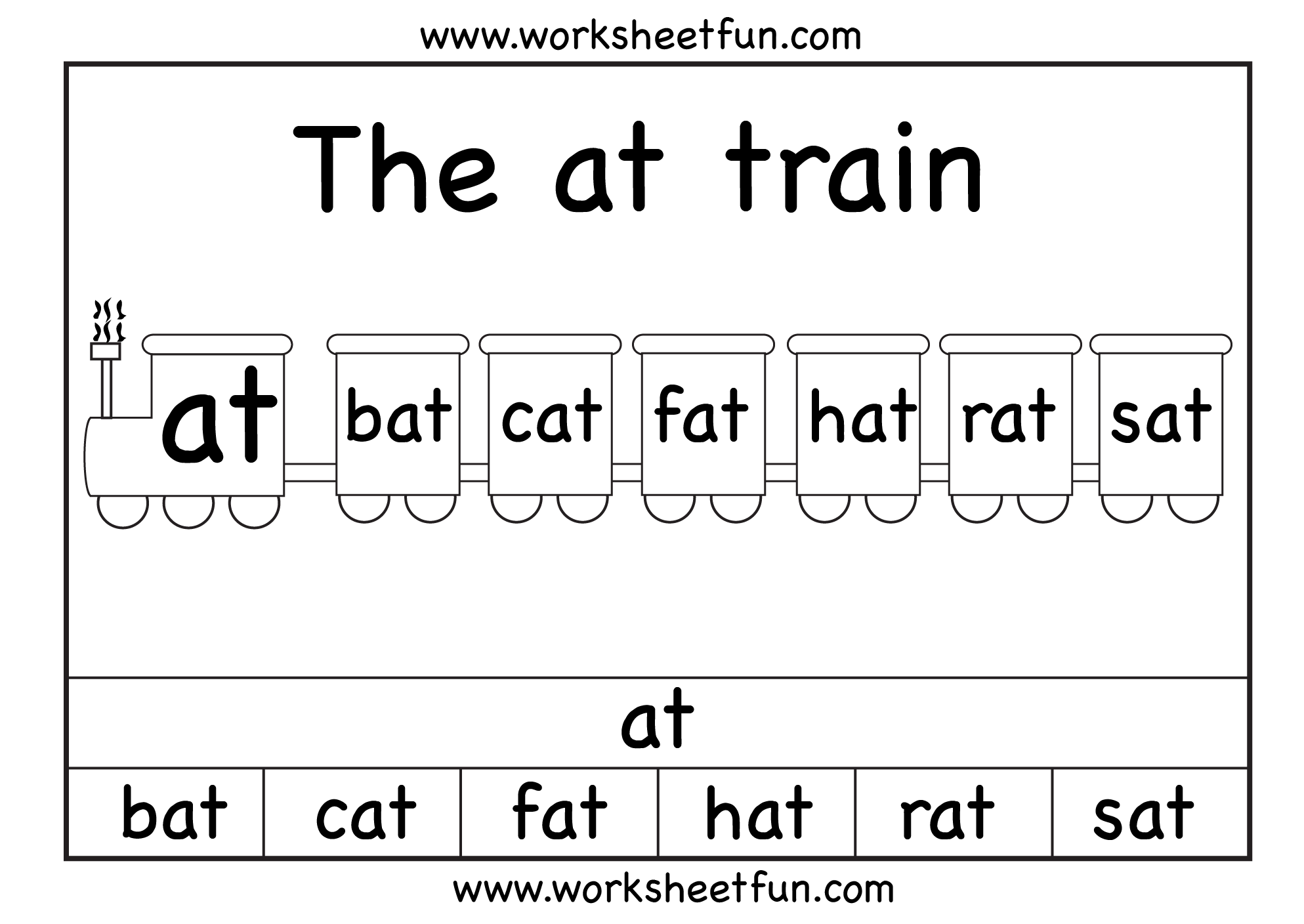 The At Train 1 Worksheet The At Train 1 Worksheet