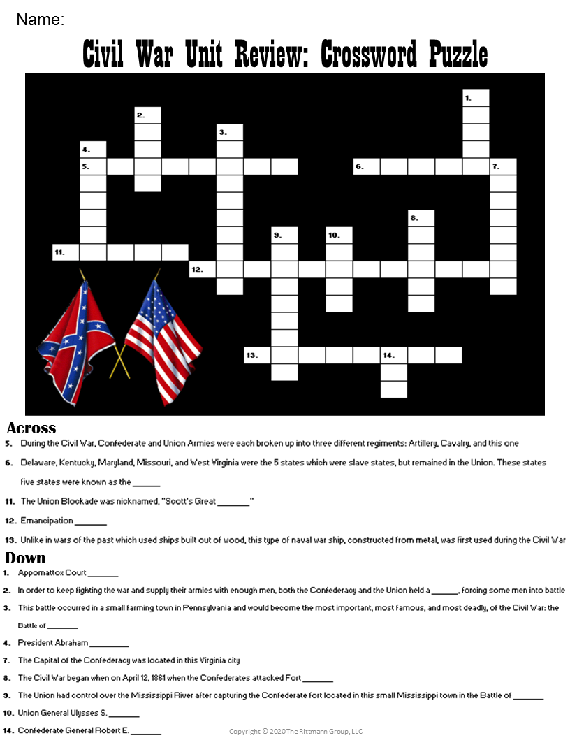 Top 8 Civil War Worksheets For 8th Grade U S History The Civil War Worksheet WordMint Worksheets Library