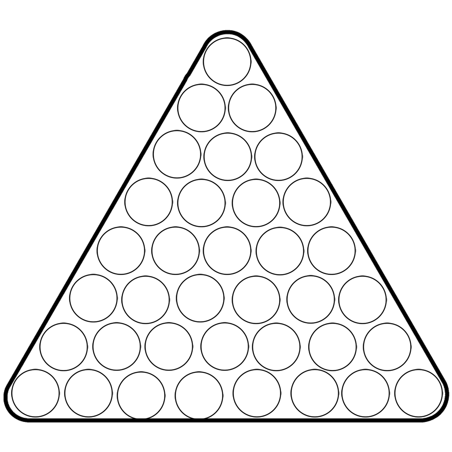 Triangle Dot Art Coloring Page Free Printable Triangle Dot Art Coloring Page Free Printable