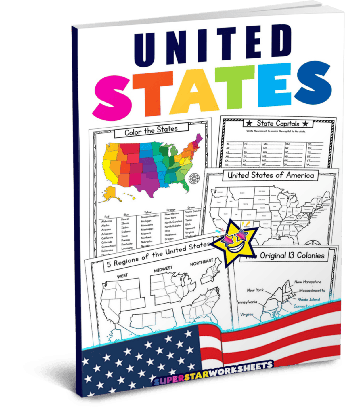 USA Map Worksheets Free Printables Superstar Worksheets USA Map Worksheets Free Printables Superstar Worksheets