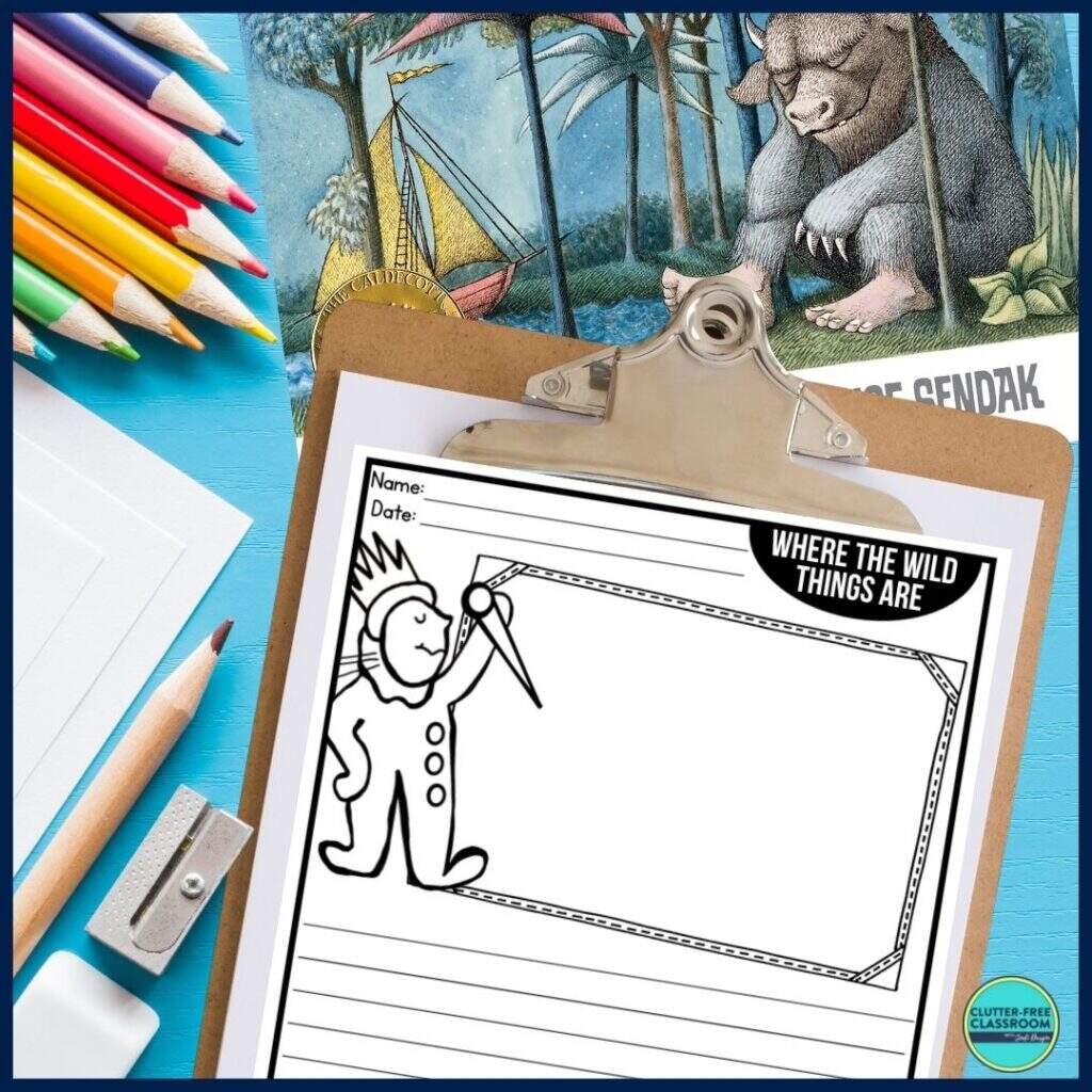 Where The Wild Things Are Activities And Lesson Plans For 2026 Teaching With Jodi Durgin And Company Where The Wild Things Are Book Companion Reading Comprehension ELA Math Worksheets Made By Teachers