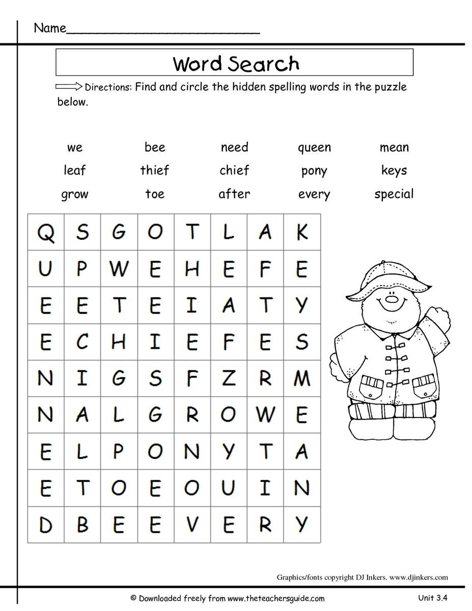 Wonders Second Grade Unit Three Week Four Printouts Wonders Second Grade Unit Three Week Four Printouts